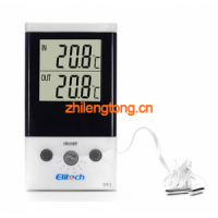 精創(chuàng)冰箱魚缸家用電子室外溫度計(jì)DT-1帶探頭雙路測(cè)溫高